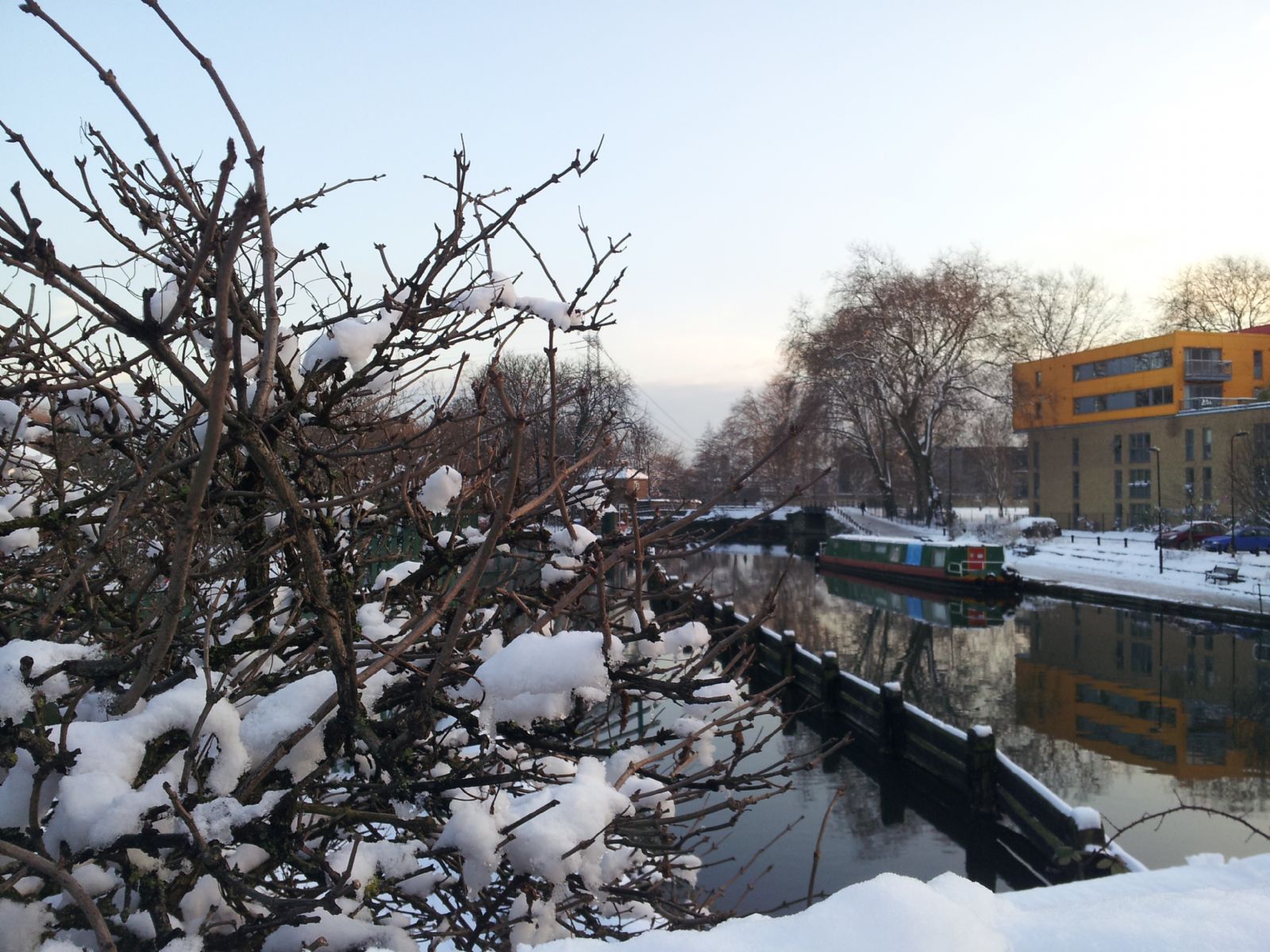 Snow in London